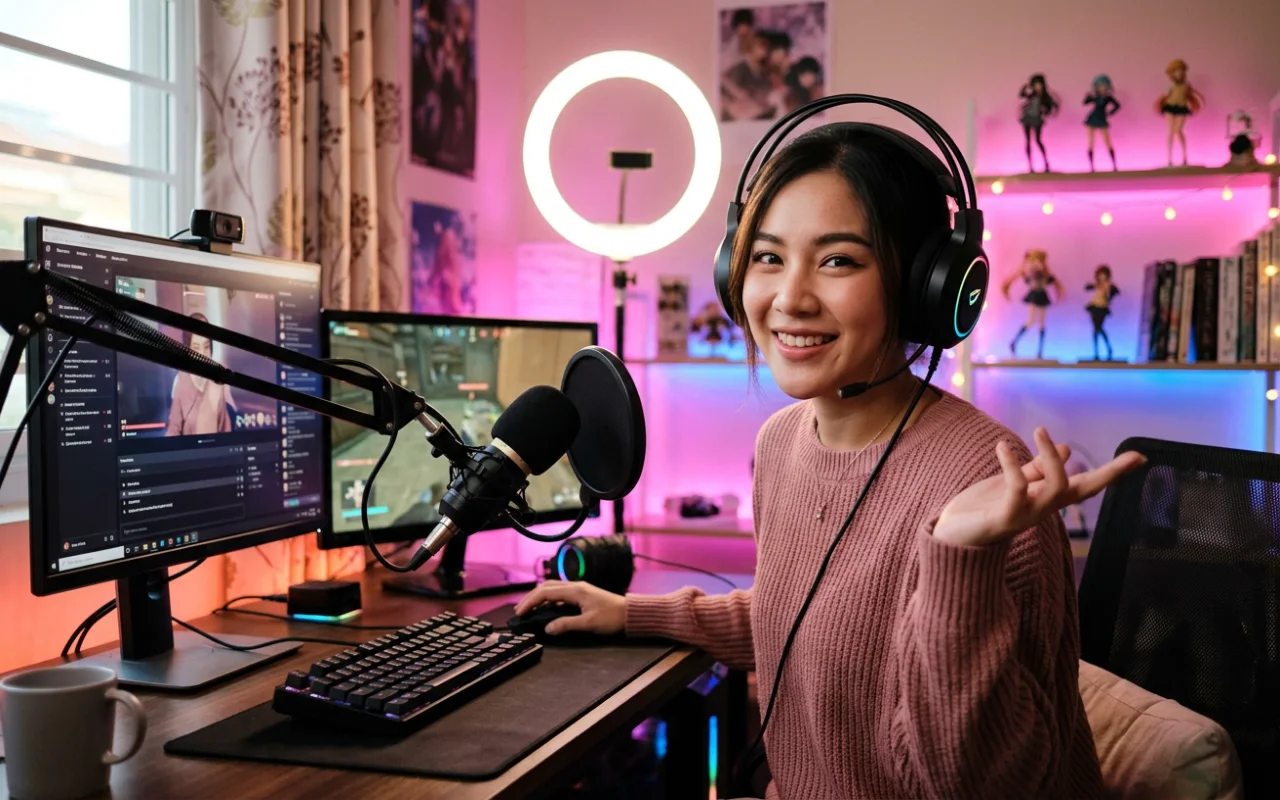 Cam Girl in Thailand