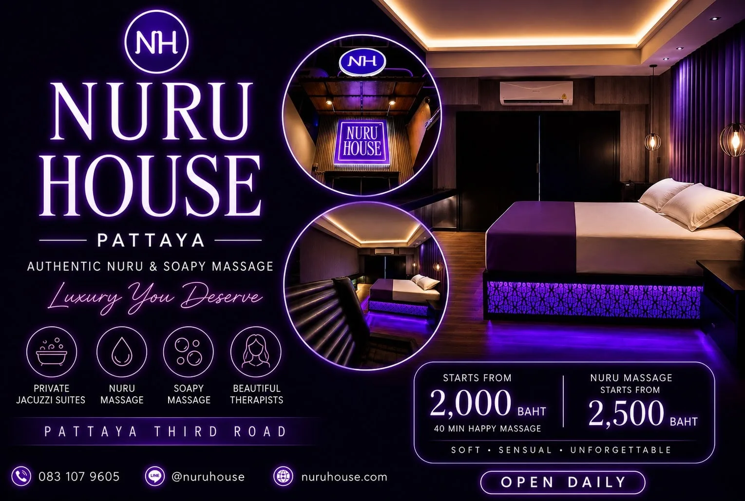 Nuru House, Erotic Massage in Pattaya